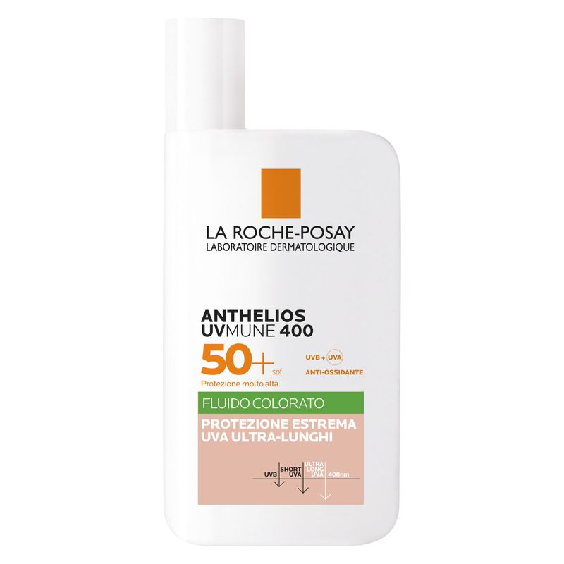 LA ROCHE-POSAY - Anthelios Uvmune 400 Fluide Teinté Ultra Long-Uva Protection Spf50+ LA ROCHE-POSAY - Anthelios Uvmune 400 Fluide Teinté Ultra Long-Uva Protection Spf50+