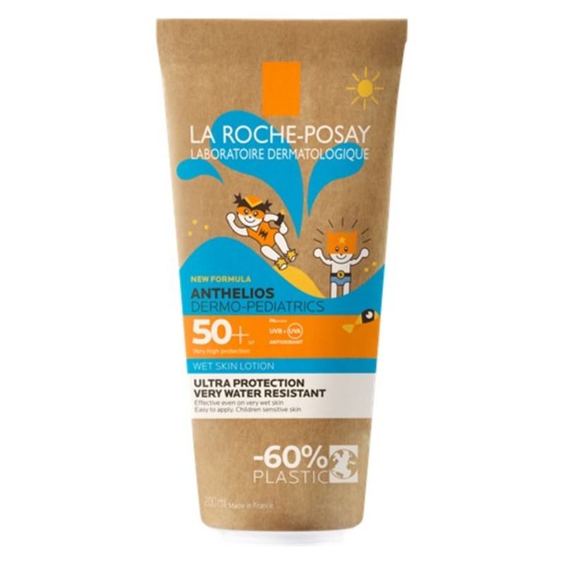 LA ROCHE-POSAY - Anthelios Dermo-Pediatrics Wet Skin Lotion Spf 50+ LA ROCHE-POSAY - Anthelios Dermo-Pediatrics Wet Skin Lotion Spf 50+