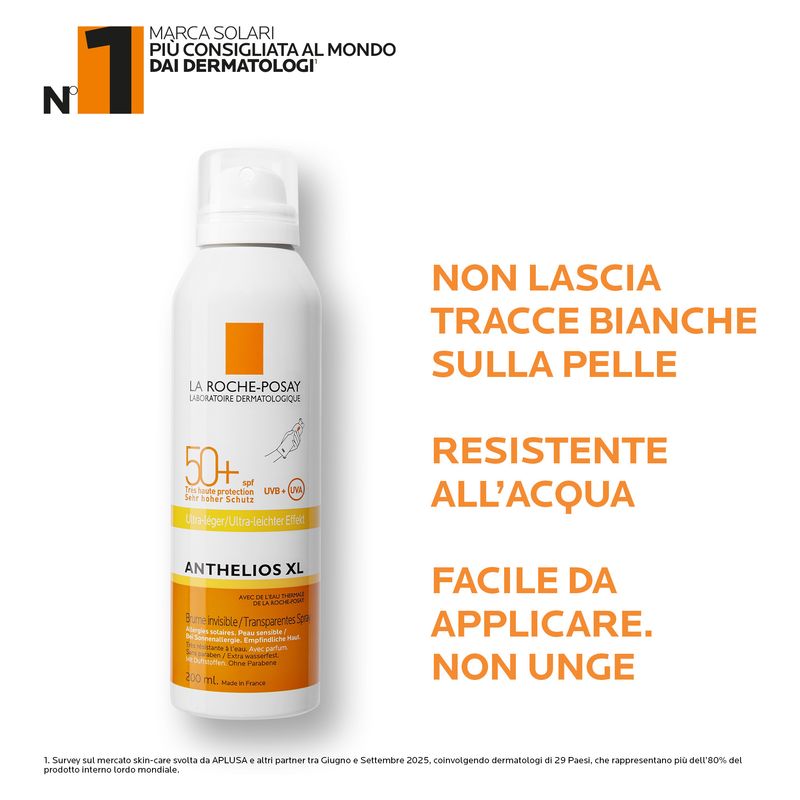 LA ROCHE-POSAY - Anthelios Xl Brume Invisibile Spf 50+