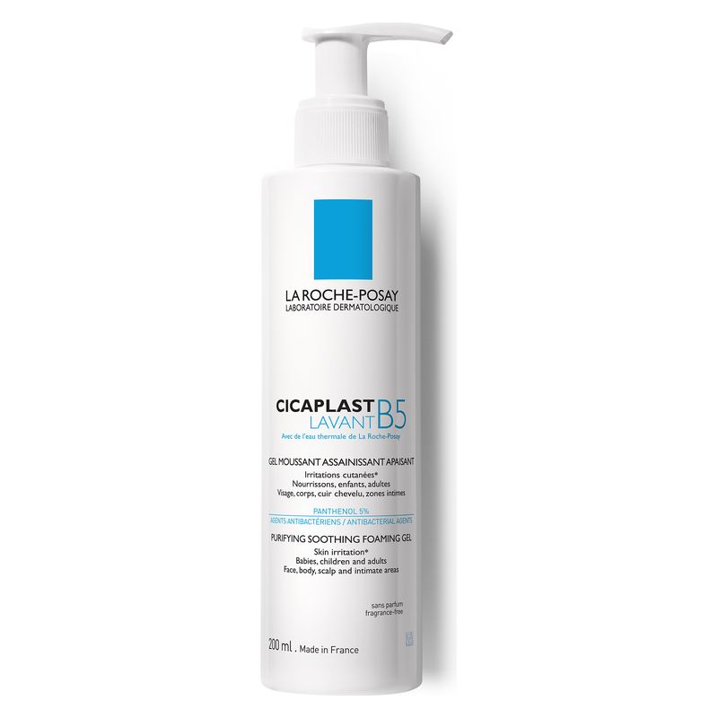 LA ROCHE-POSAY - Cicaplast B5 Lavant Gel Moussant Assainissant Apaisant LA ROCHE-POSAY - Cicaplast B5 Lavant Gel Moussant Assainissant Apaisant