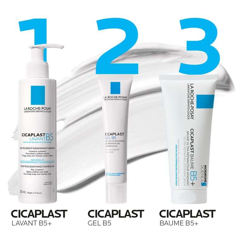 LA ROCHE-POSAY - Cicaplast B5 Lavant Gel Moussant Assainissant Apaisant LA ROCHE-POSAY - Cicaplast B5 Lavant Gel Moussant Assainissant Apaisant