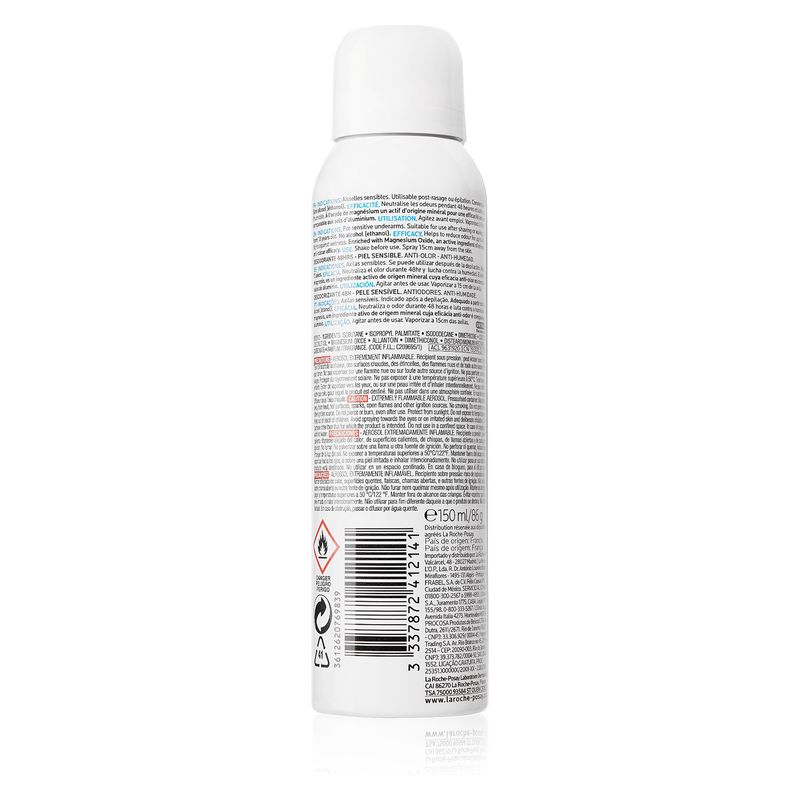 LA ROCHE-POSAY - Innovation Déodorant 48H Peaux Sensibles