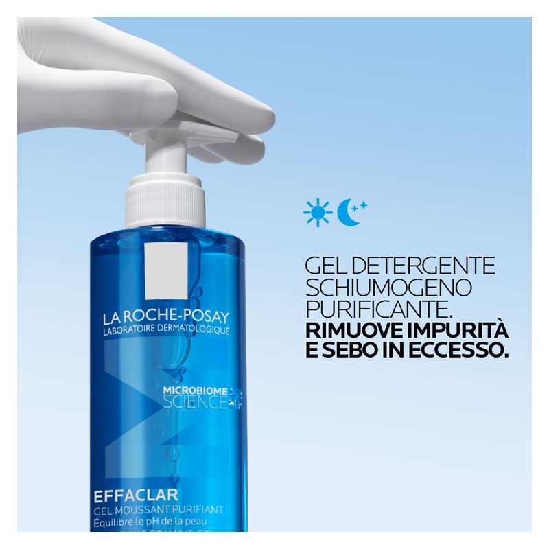 LA ROCHE-POSAY - Effaclar Gel Moussant Purifiant Peaux Grasses Et Sensibles LA ROCHE-POSAY - Effaclar Gel Moussant Purifiant Peaux Grasses Et Sensibles