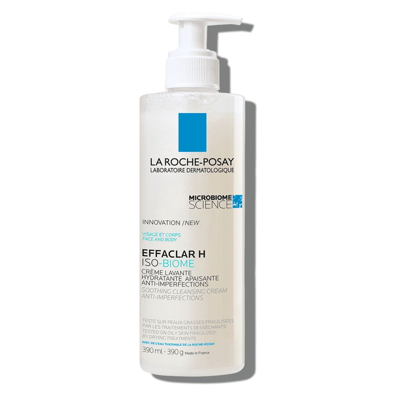 LA ROCHE-POSAY - Posay Effaclar H Iso-Biome Crème Lavante Hydratante Apaisante Anti-Imperfections LA ROCHE-POSAY - Posay Effaclar H Iso-Biome Crème Lavante Hydratante Apaisante Anti-Imperfections