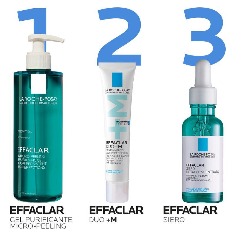 LA ROCHE-POSAY - Effaclar Gel Purifiant Micro-Peeling Imperfections Sévères LA ROCHE-POSAY - Effaclar Gel Purifiant Micro-Peeling Imperfections Sévères