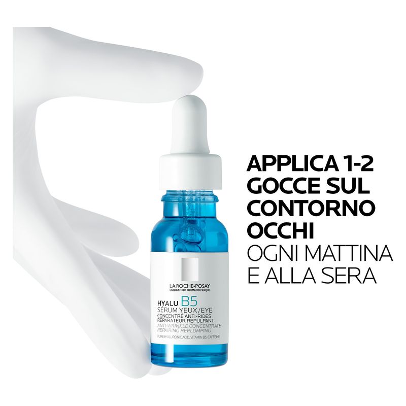 LA ROCHE-POSAY - Hyalu B5 Siero Occhi Concentrato Anti-Rughe Riparatore E Rimpolpante LA ROCHE-POSAY - Hyalu B5 Siero Occhi Concentrato Anti-Rughe Riparatore E Rimpolpante