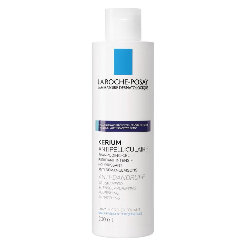 LA ROCHE-POSAY - Kerium Antipeculaire Shampooing-Gel Purifiant Intensif Anti-Sandruff LA ROCHE-POSAY - Kerium Antipeculaire Shampooing-Gel Purifiant Intensif Anti-Sandruff