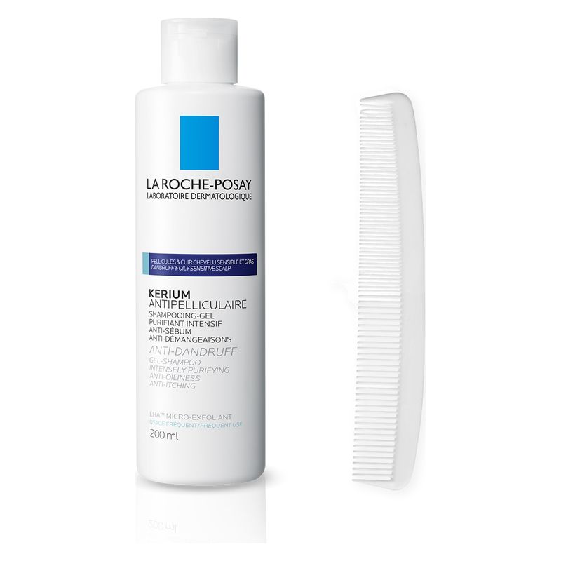 LA ROCHE-POSAY - Kerium Antipeculaire Shampooing-Gel Purifiant Intensif Anti-Sandruff LA ROCHE-POSAY - Kerium Antipeculaire Shampooing-Gel Purifiant Intensif Anti-Sandruff