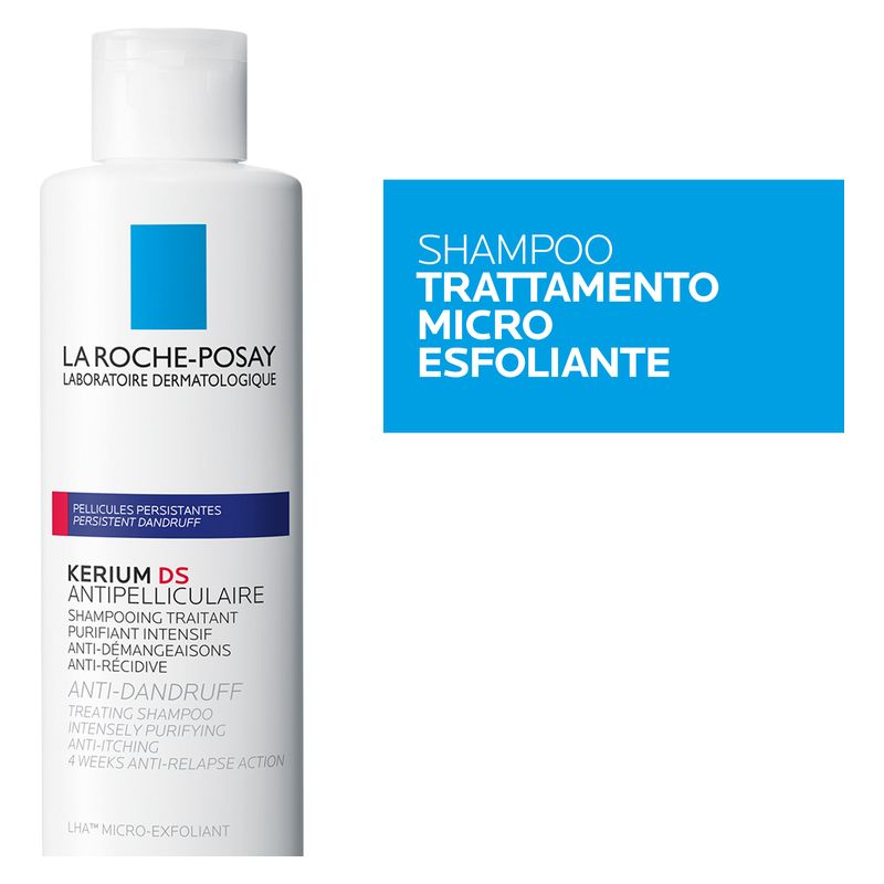 LA ROCHE-POSAY - Kerium Ds Antipelliculaire Shampooing Traitant Purifiant Intensif Anti-Dandruff LA ROCHE-POSAY - Kerium Ds Antipelliculaire Shampooing Traitant Purifiant Intensif Anti-Dandruff