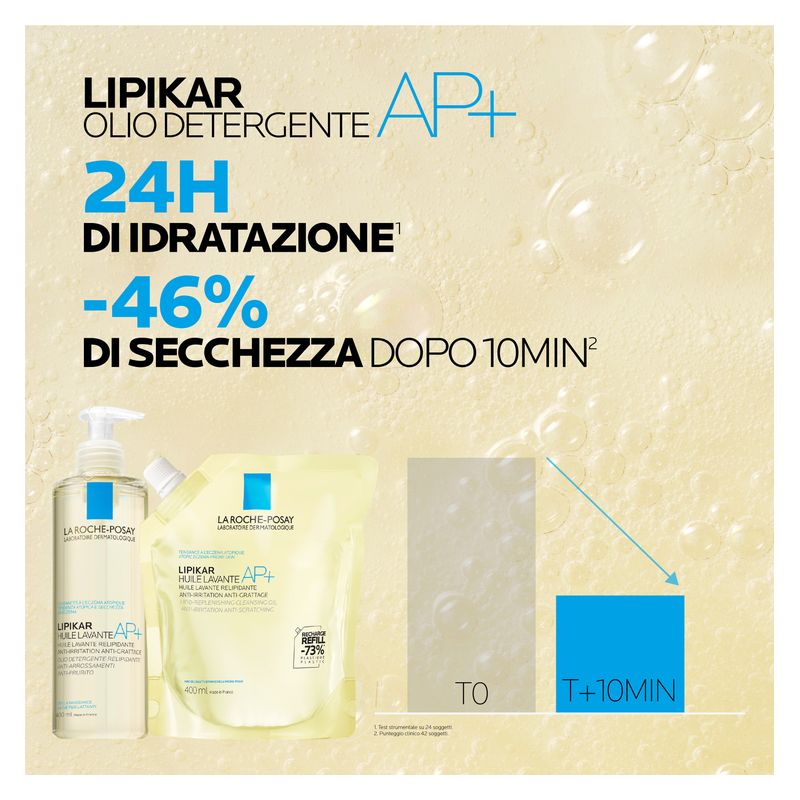 LA ROCHE-POSAY - Lipikar Huile Lavante Ap+ Huile Lavante Relipidante LA ROCHE-POSAY - Lipikar Huile Lavante Ap+ Huile Lavante Relipidante