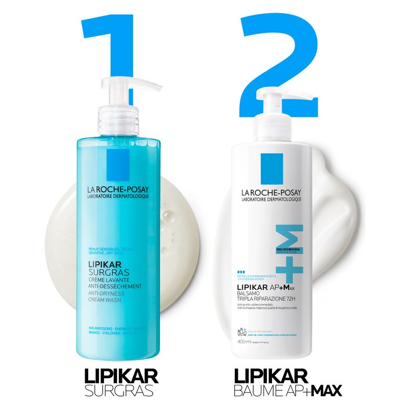 LA ROCHE-POSAY - Lipikar Surgras Crème Lavanteanti-Dessèchement