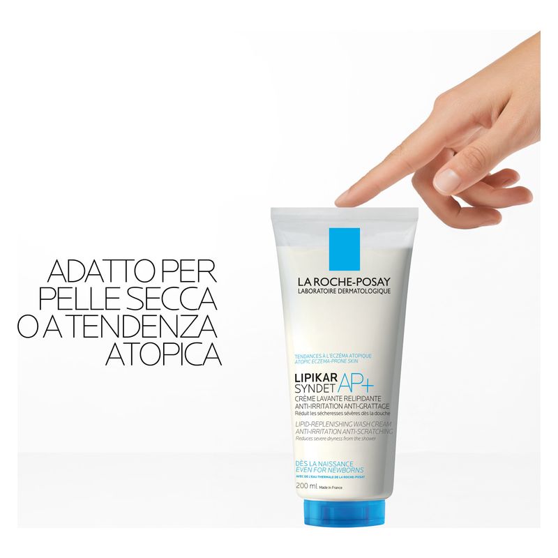 LA ROCHE-POSAY - Lipikar Syndet Ap+ Crème Lavante Relipidante LA ROCHE-POSAY - Lipikar Syndet Ap+ Crème Lavante Relipidante