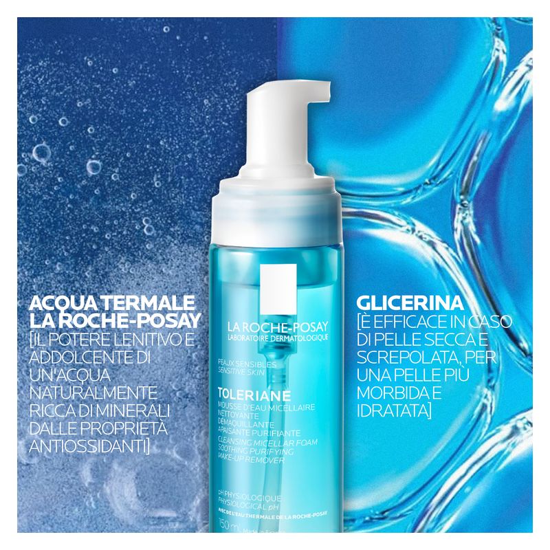 LA ROCHE-POSAY - Mousse D'eau Micellare Nettoyante LA ROCHE-POSAY - Mousse D'eau Micellare Nettoyante