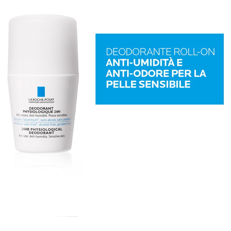 LA ROCHE-POSAY - Deodorant Physiologique Roll-On 24H LA ROCHE-POSAY - Deodorant Physiologique Roll-On 24H