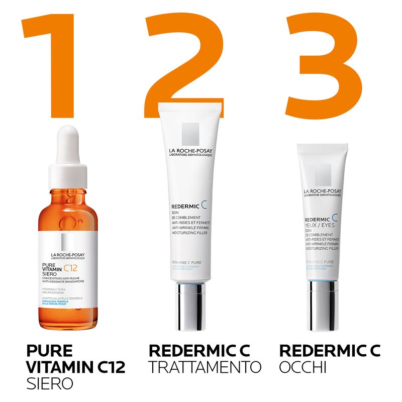 LA ROCHE-POSAY - Pure Vitamine C Yeux Soin Rénovateur Éclat LA ROCHE-POSAY - Pure Vitamine C Yeux Soin Rénovateur Éclat