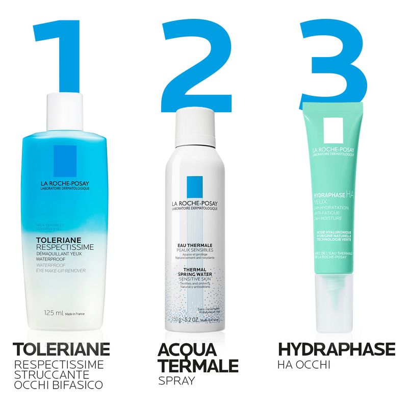 LA ROCHE-POSAY - Respectissime Sensitive Eyes Waterproof Eye Makeup Remover LA ROCHE-POSAY - Respectissime Sensitive Eyes Waterproof Eye Makeup Remover