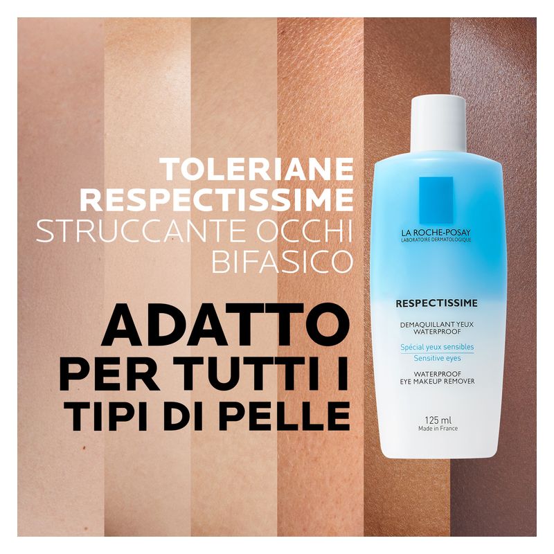 LA ROCHE-POSAY - Respectissime Sensitive Eyes Waterproof Eye Makeup Remover LA ROCHE-POSAY - Respectissime Sensitive Eyes Waterproof Eye Makeup Remover