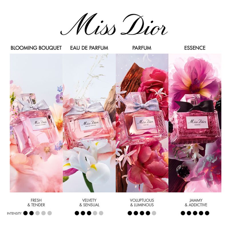 DIOR Miss Dior Essence - Essence de parfum – note floreali, legnose e golose