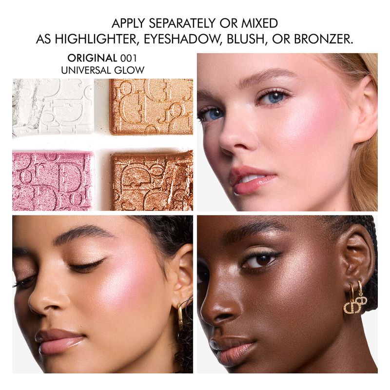 DIOR Dior Backstage Glow Maximizer Palette - Illuminante e blush multi-uso