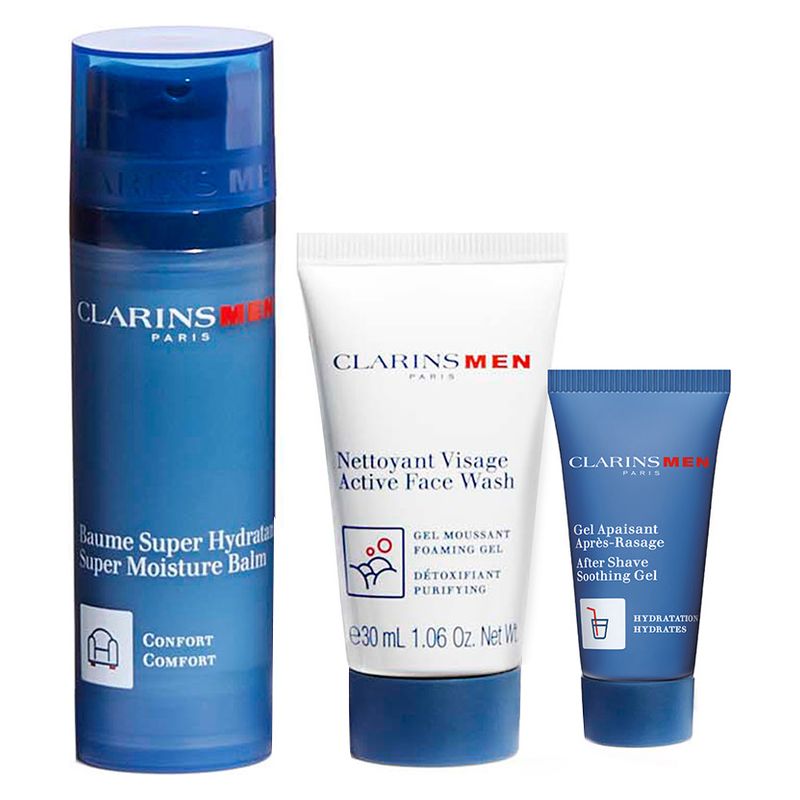 Clarins COFANETTO MEN BAUME SUPER HYDRATANT