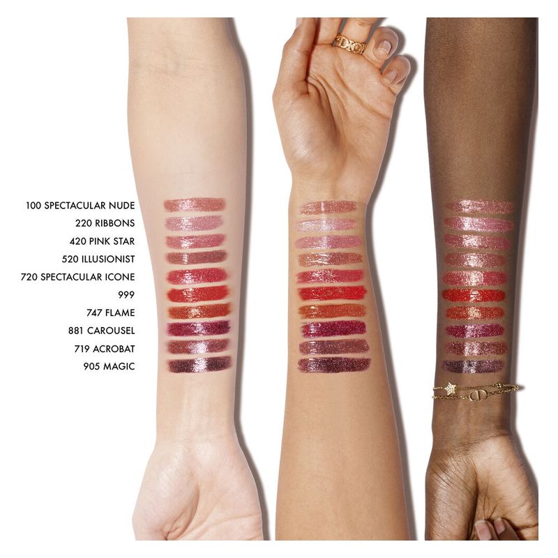 DIOR - Rouge Dior Sequin Liquid Duo – edizione limitata - Duo rossetto e gloss con finish glitterato o brillante DIOR - Rouge Dior Sequin Liquid Duo – edizione limitata - Duo rossetto e gloss con finish glitterato o brillante