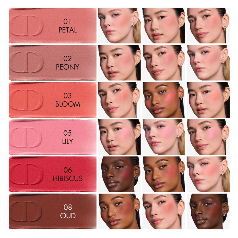 DIOR Forever Blush Soft Filter, Blush Liquido Cremoso Donna, 11 ml, Tonalità 09 Violet, Finish Mat Luminoso e Idratante, Lunga Tenuta DIOR Forever Blush Soft Filter, Blush Liquido Cremoso Donna, 11 ml, Tonalità 09 Violet, Finish Mat Luminoso e Idratante, Lunga Tenuta