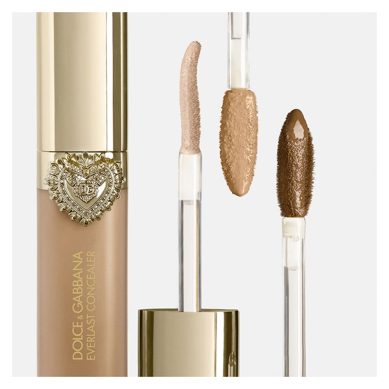 Dolce & Gabbana Everlast Concealer, Correttore Liquido Lunga Tenuta, 28 - MEDIUM DEEP, 11 ml, Finish Opaco Naturale, Coprenza Impeccabile No-Crease