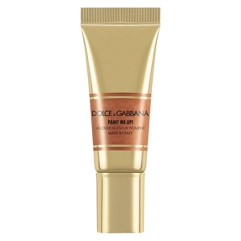 Dolce & Gabbana Paint Me Up!, Pigmento Multiuso Viso, Occhi e Labbra, 02 Coral Splash, 5 ml, Finish Luminoso a Lunga Tenuta