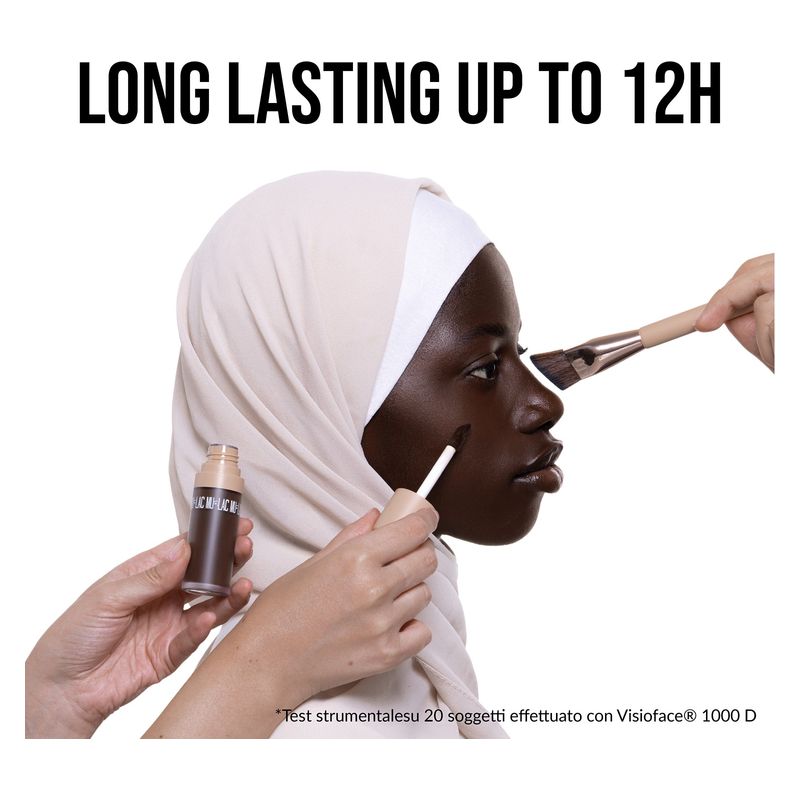 MULAC First Take Foudcealer, Fondotinta e Correttore 2 in 1, Colore 8R WAFFLE, Lunga Tenuta 12h, Finish Soft-Matte, Formula Vegana e Cruelty-Free MULAC First Take Foudcealer, Fondotinta e Correttore 2 in 1, Colore 8R WAFFLE, Lunga Tenuta 12h, Finish Soft-Matte, Formula Vegana e Cruelty-Free