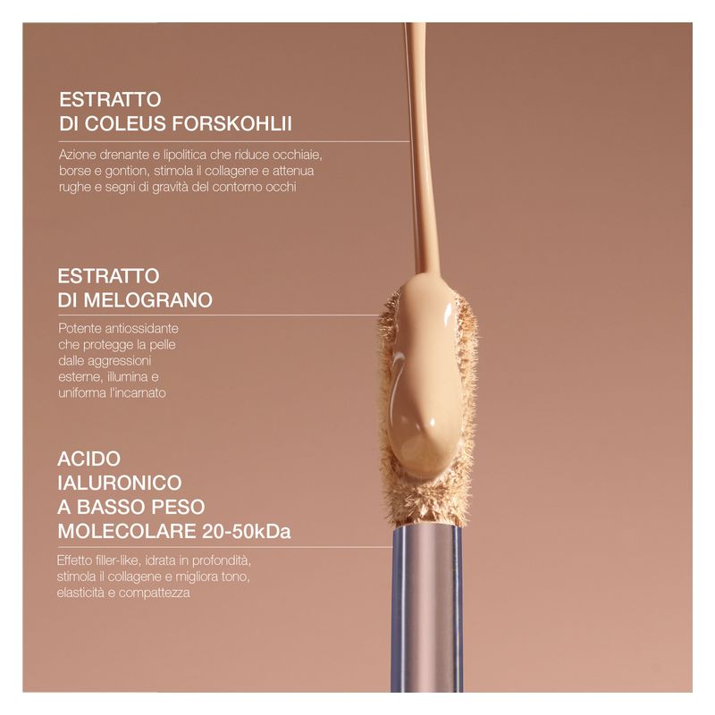Diego dalla Palma It's A Filter! Concealer, Correttore Perfezionatore Levigante, Colore 138W, 4 ml, Lunga Tenuta 12H, Effetto Seconda Pelle