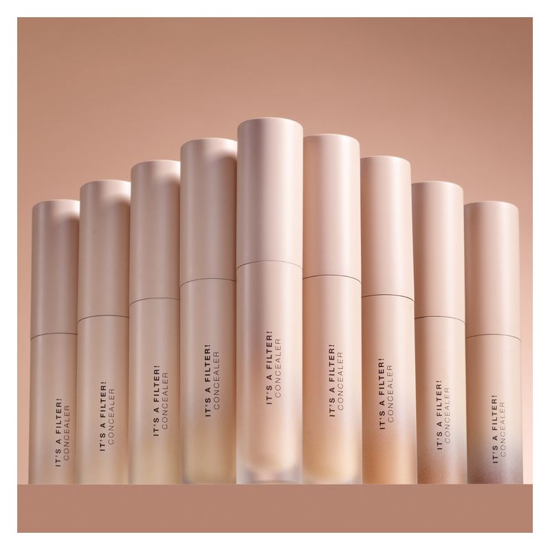 Diego dalla Palma It's A Filter! Concealer, Correttore Perfezionatore Levigante, Colore 138W, 4 ml, Lunga Tenuta 12H, Effetto Seconda Pelle