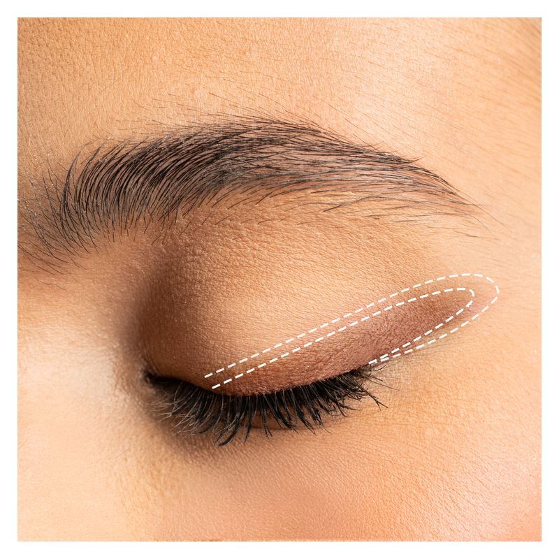 MESAUDA Drawmatic Shadow, Ombretto Stylo Multiuso, 1.4 g, 105 Cinnamon, Make-up Occhi a Lunga Tenuta, No-Transfer, Ombretto in stick cremoso