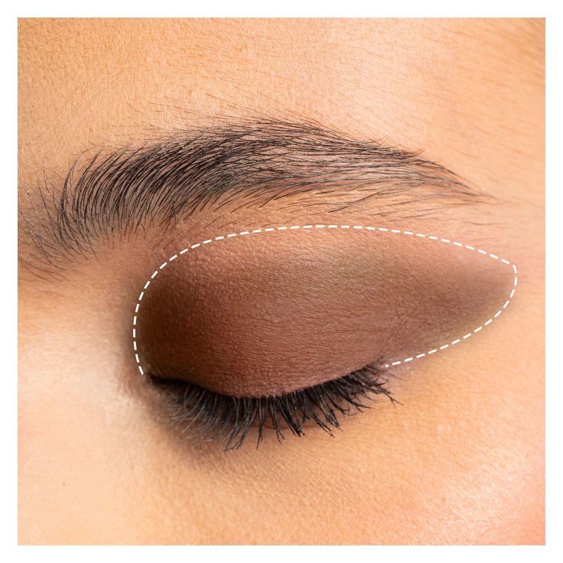 MESAUDA Drawmatic Shadow, Ombretto Stylo Multiuso 106 Rich, 1.4 g, Cremoso e a Lunga Tenuta, Make-up Occhi Anti-piega per uno Sguardo Intenso