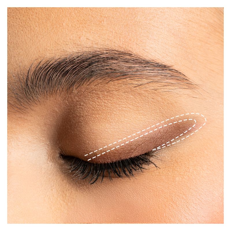 MESAUDA Drawmatic Shadow, Ombretto Stylo Multiuso 106 Rich, 1.4 g, Cremoso e a Lunga Tenuta, Make-up Occhi Anti-piega per uno Sguardo Intenso