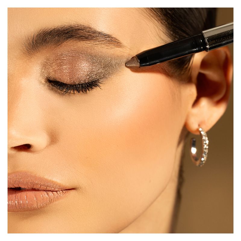 MESAUDA Drawmatic Shadow, Ombretto Stylo Multiuso a Lunga Tenuta, 1.4 g, Colore 109 Dusk Finish Shimmer, Cremoso e Sfumabile per Make-up Occhi