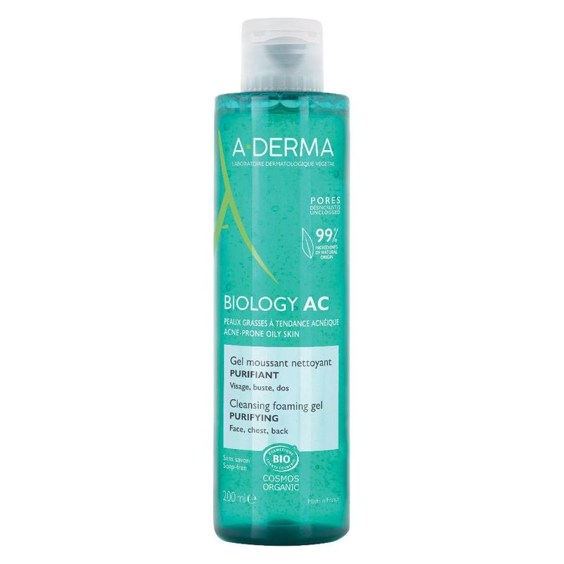 A-Derma BIOLOGY AC GEL MOUSSANT NETTOYANT PURIFIANT
