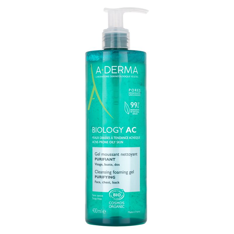 A-Derma - Biology Ac Gel Moussant Nettoyant Purifiant A-Derma - Biology Ac Gel Moussant Nettoyant Purifiant