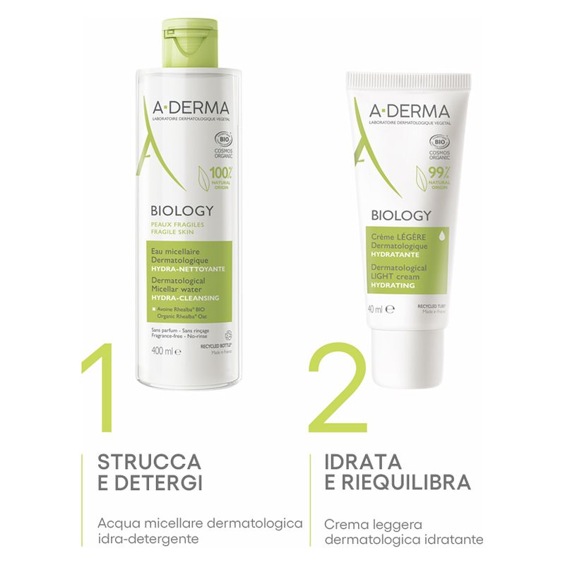 A-Derma - Biology Crème Légère Dermatologique Hydratante A-Derma - Biology Crème Légère Dermatologique Hydratante