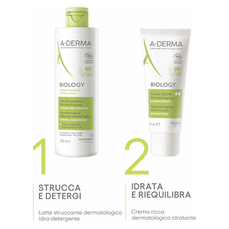 A-Derma - Biology Crème Riche Dermatologique Hydratante A-Derma - Biology Crème Riche Dermatologique Hydratante