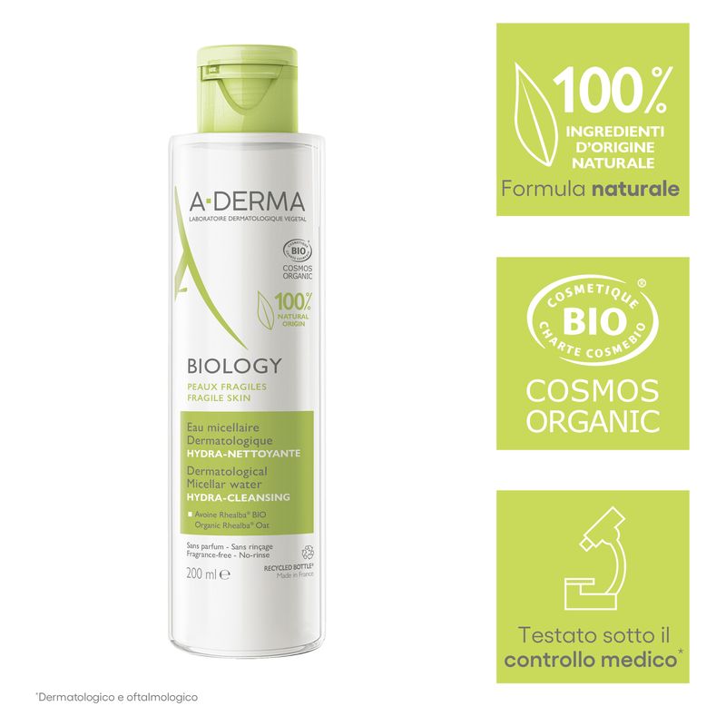 A-Derma - Biology Eau Micellaire Dermatologique Hydra-Nettoyante A-Derma - Biology Eau Micellaire Dermatologique Hydra-Nettoyante