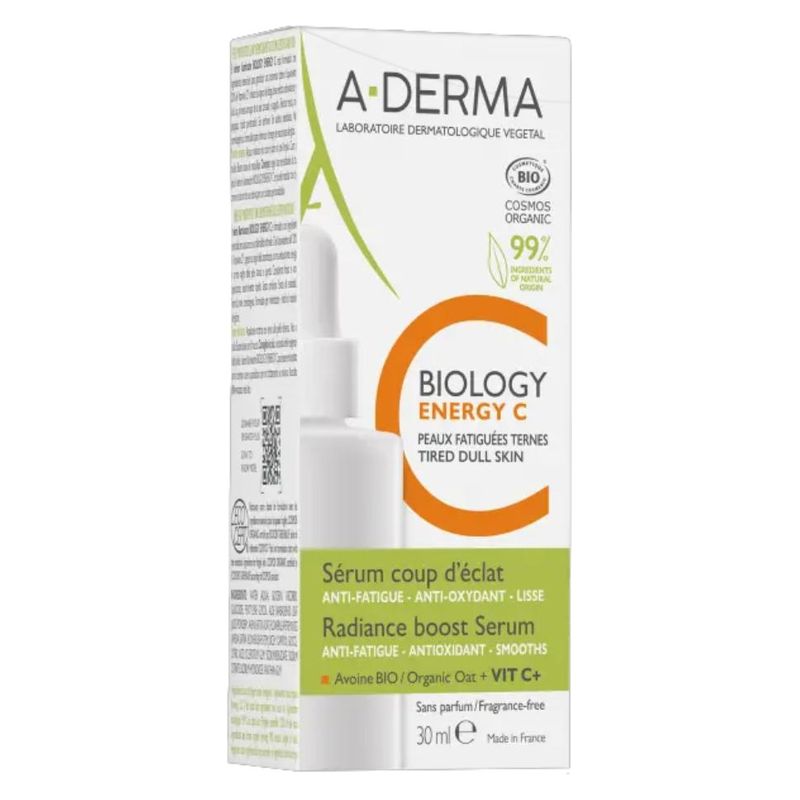 A-Derma BIOLOGY ENERGY C SéRUM COUP D'éCLAT