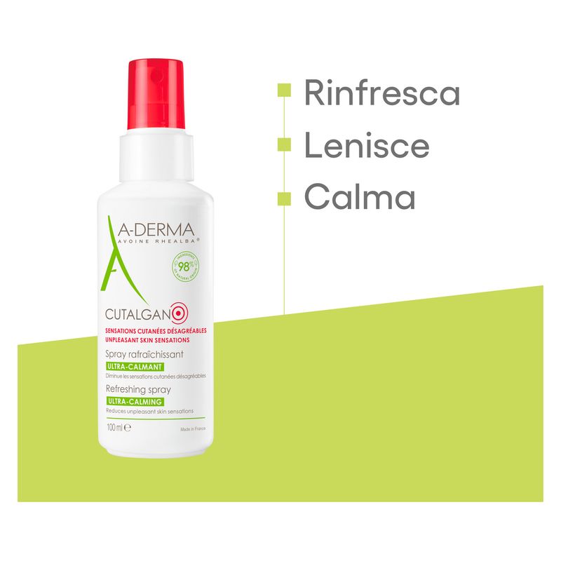 A-Derma - Cutalgan Spray Rafraichissant Ultra-Calmant A-Derma - Cutalgan Spray Rafraichissant Ultra-Calmant