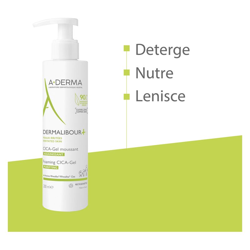 A-Derma - Dermalibour+ Cica-Gel Moussante A-Derma - Dermalibour+ Cica-Gel Moussante