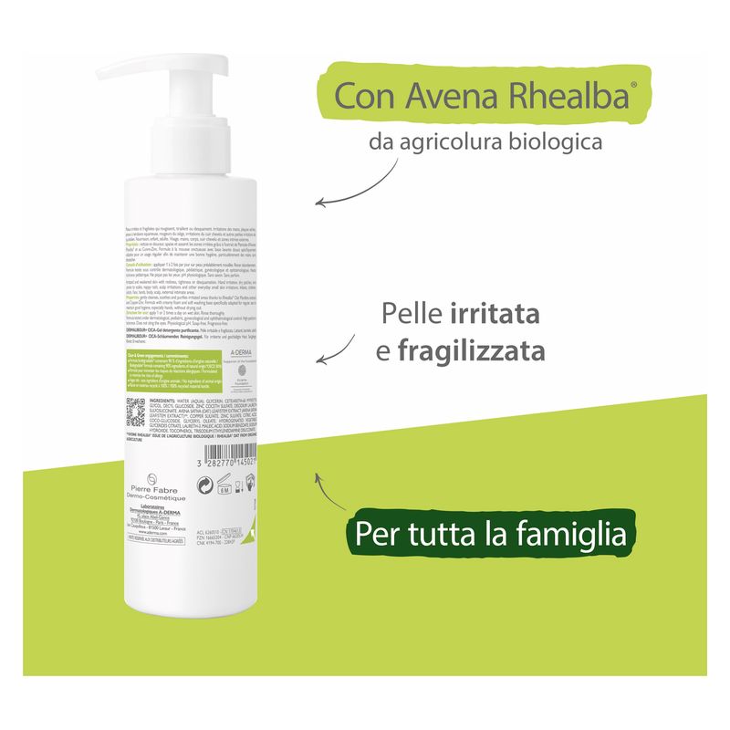 A-Derma - Dermalibour+ Cica-Gel Moussante A-Derma - Dermalibour+ Cica-Gel Moussante
