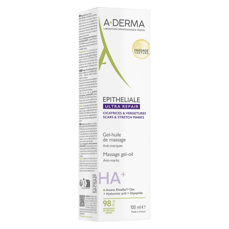 A-Derma - Epitheliale A.H Massage Gel-Huile De Massage Anti-Marques