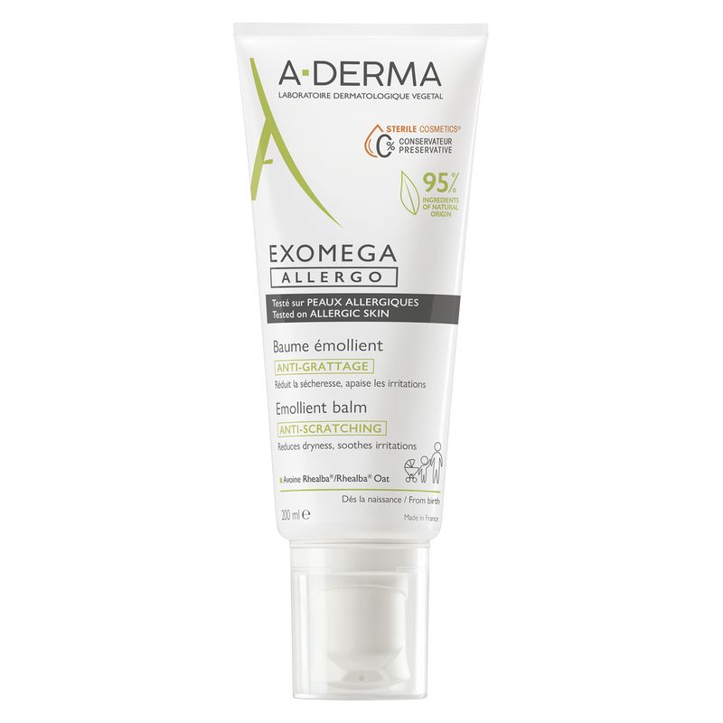 A-Derma - Exomega Allergo Baume Émollient Anti-Grattage A-Derma - Exomega Allergo Baume Émollient Anti-Grattage