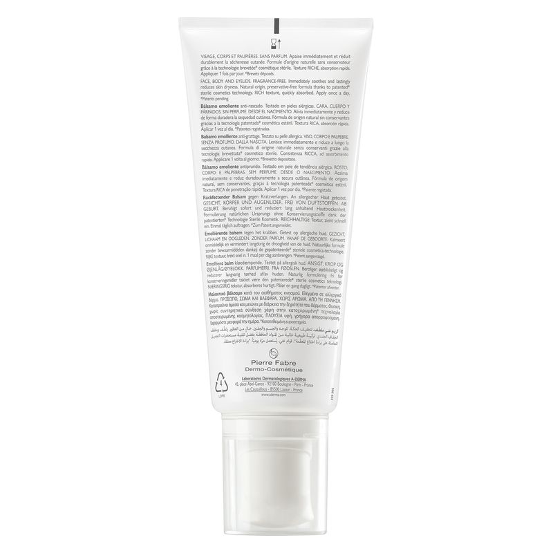 A-Derma - Exomega Allergo Baume Émollient Anti-Grattage A-Derma - Exomega Allergo Baume Émollient Anti-Grattage