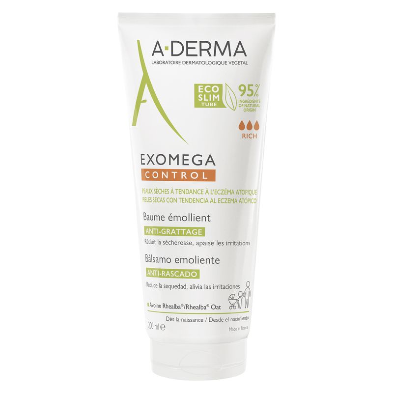 A-Derma - Exomega Control Baume Émollient Anti-Grattage A-Derma - Exomega Control Baume Émollient Anti-Grattage