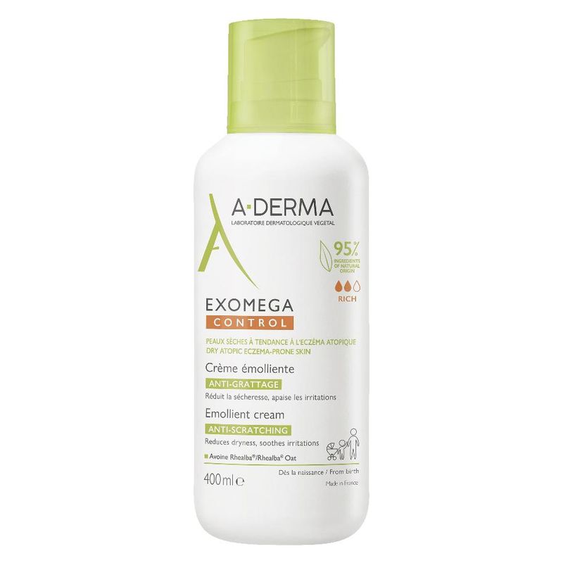A-Derma - EXOMEGA CONTROL CRèME éMOLLIENTE ANTI-GRATTAGE