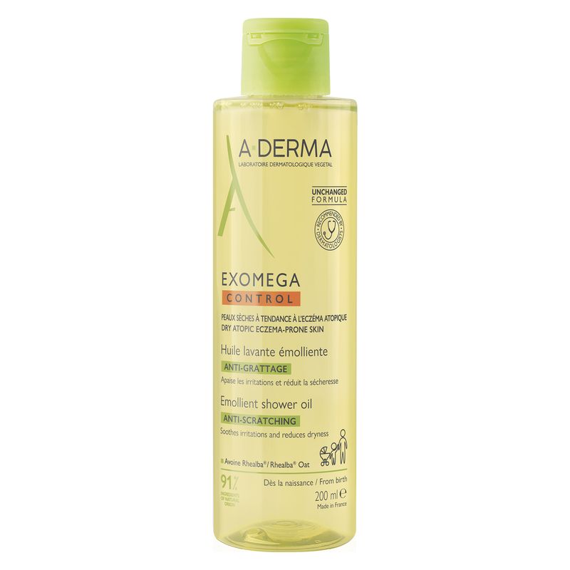 A-Derma - Exomega Control Huile Lavante Émolliente Anti-Grattage A-Derma - Exomega Control Huile Lavante Émolliente Anti-Grattage